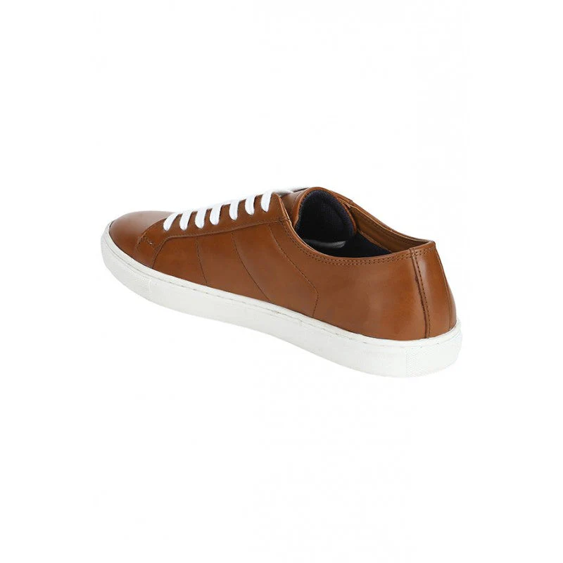 Men Tan Sneakers - Image 4