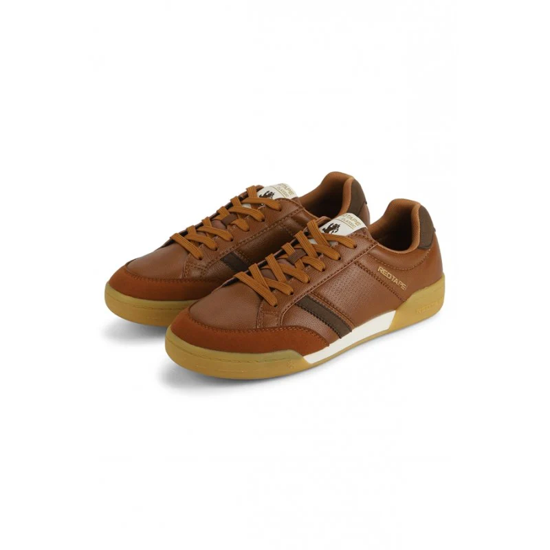 Men Tan Sneakers - Image 4