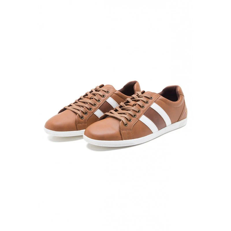 Men Tan Sneakers - Image 4