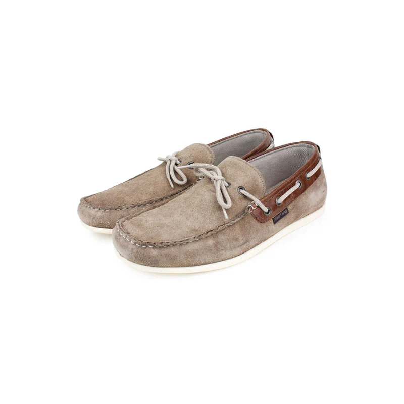 Men Taupe Loafers - Image 4