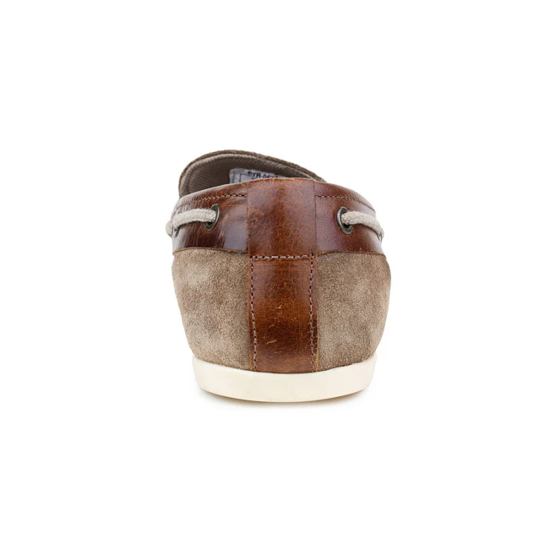 Men Taupe Loafers - Image 6