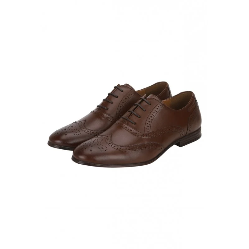 Men Teak Brogue Shoes - Image 6