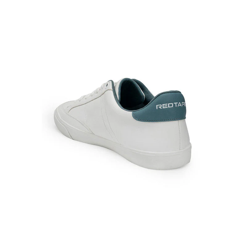 Men White/Blue Sneakers - Image 6