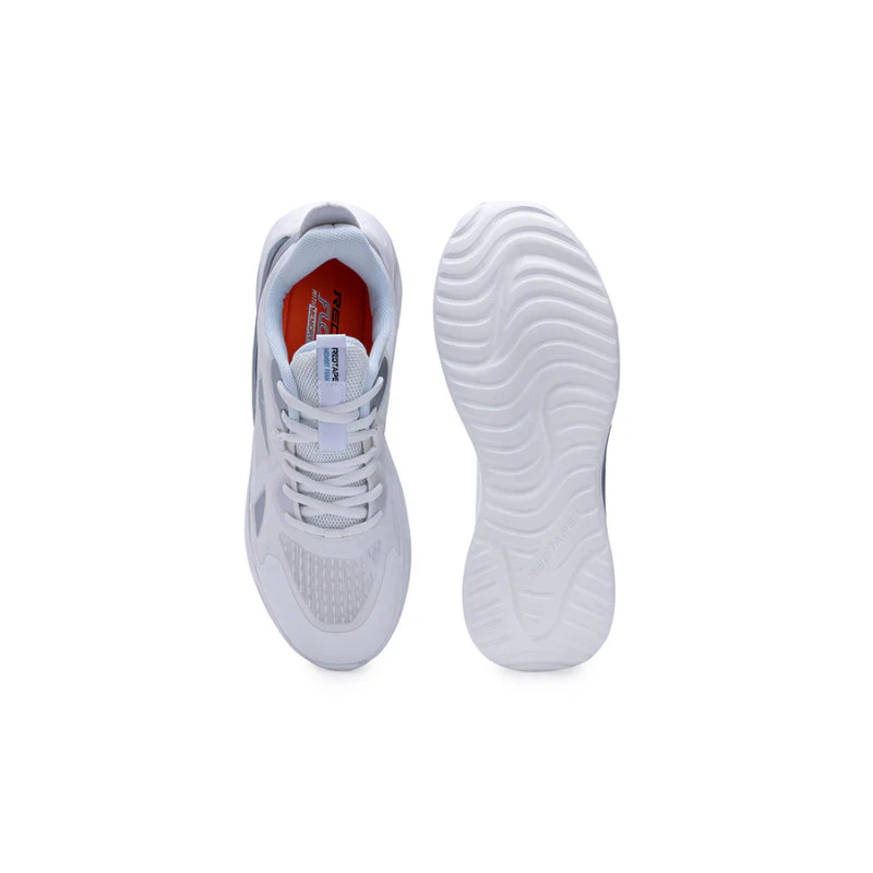Men White & Grey Walking Shoes - Image 6