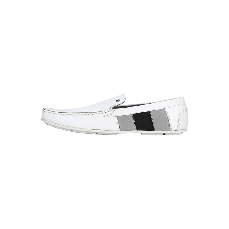 Men White Loafers - Image 4