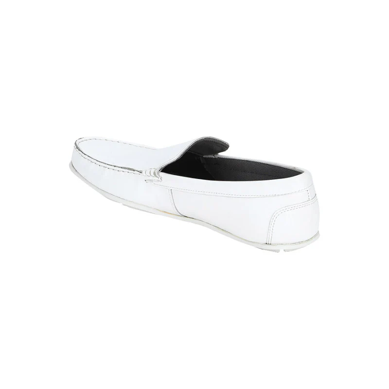 Men White Loafers - Image 5