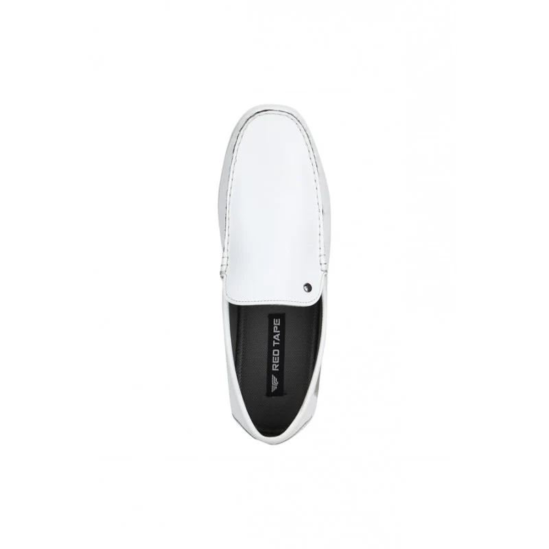 Men White Loafers - Image 5