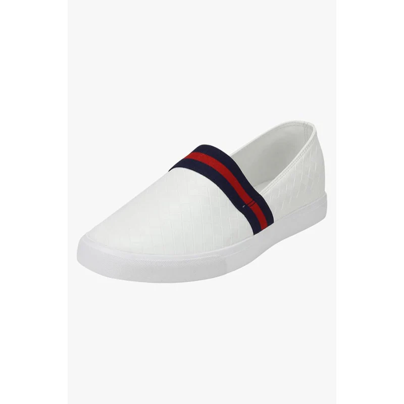 Men White Sneakers - Image 3