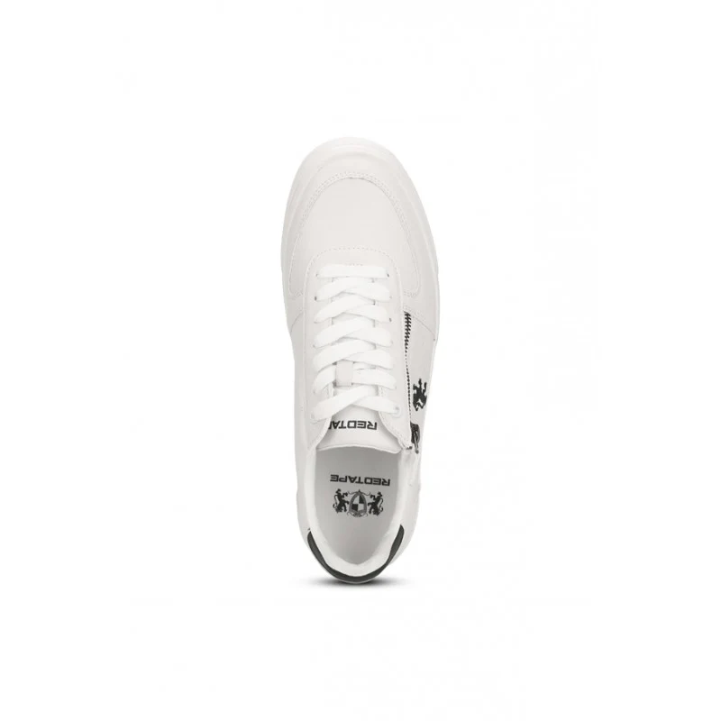 Men White Sneakers - Image 5
