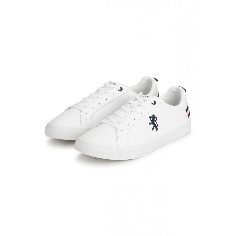 Men White Sneakers - Image 4