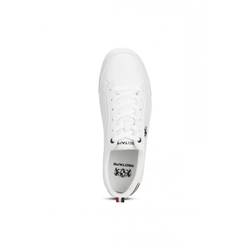 Men White Sneakers - Image 5