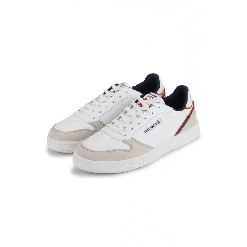 Men White Sneakers - Image 4