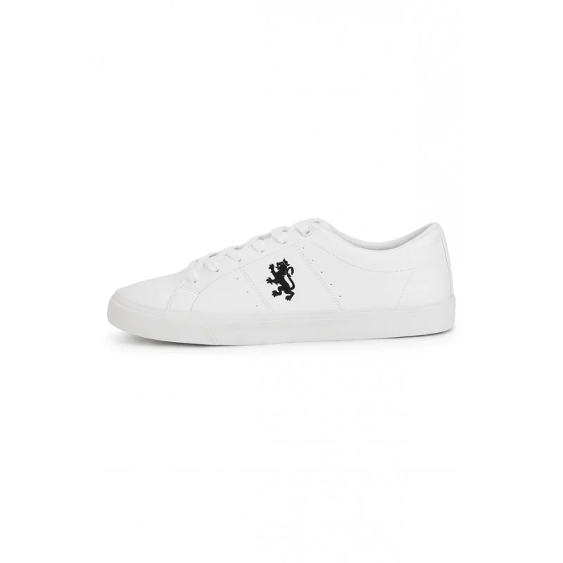 Men White Sneakers - Image 3