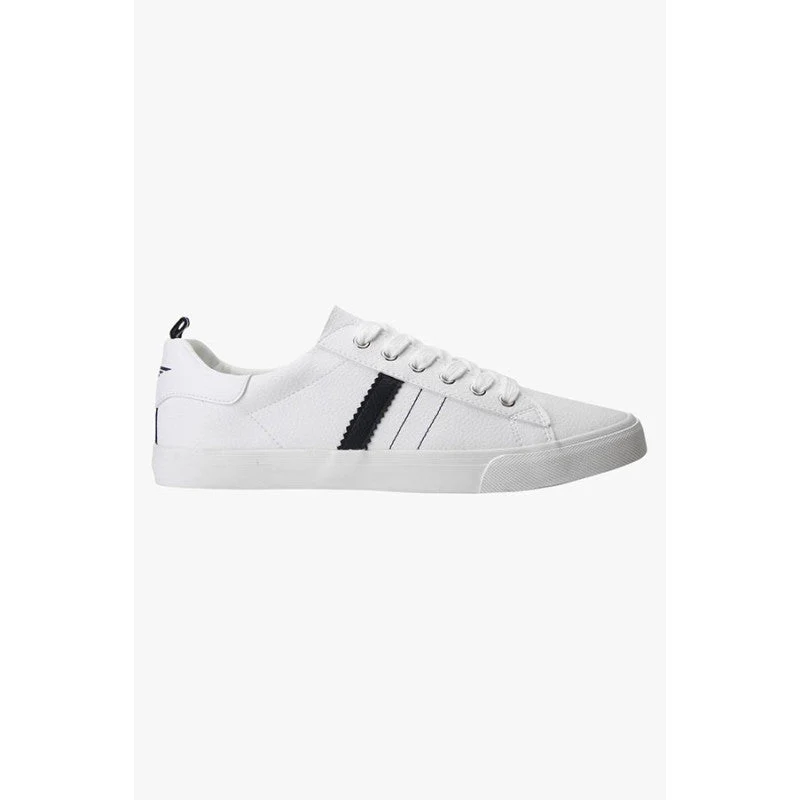 Men White Sneakers - Image 2