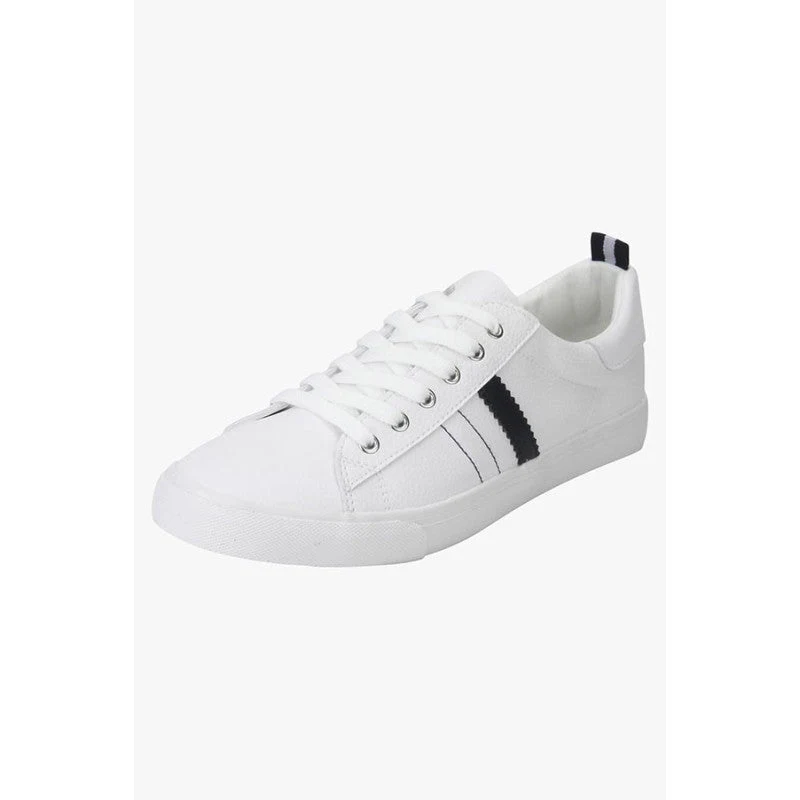 Men White Sneakers - Image 3