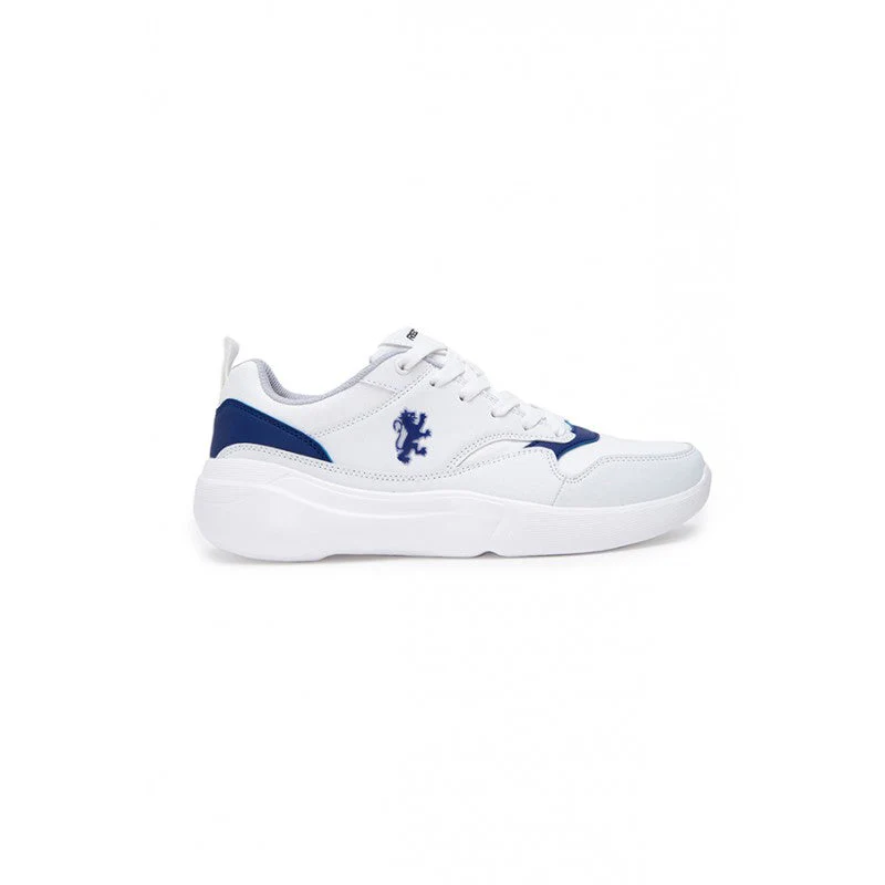 Men White Sneakers - Image 3