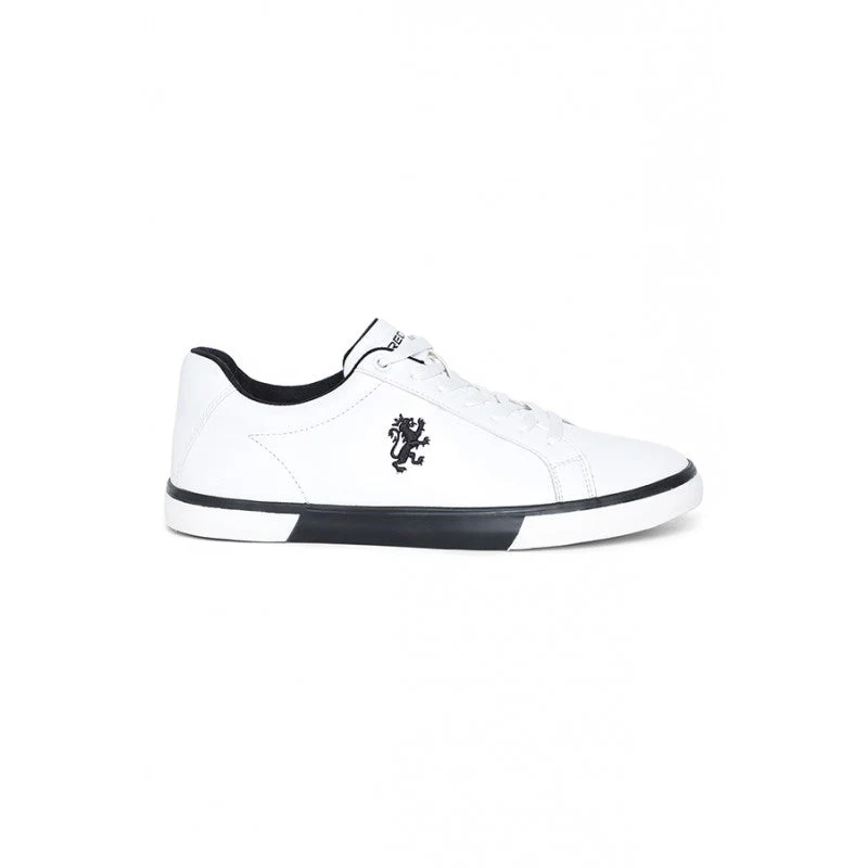 Men White Sneakers - Image 3