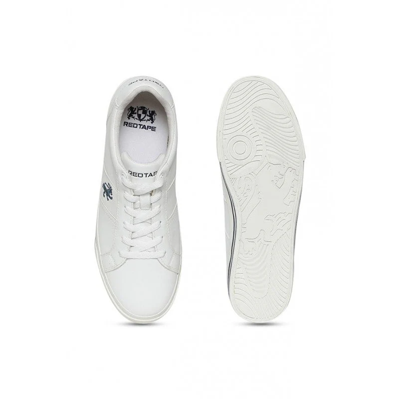 Men White Sneakers - Image 5