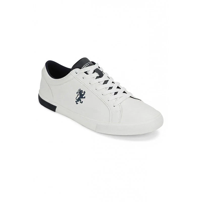 Men White Sneakers - Image 2