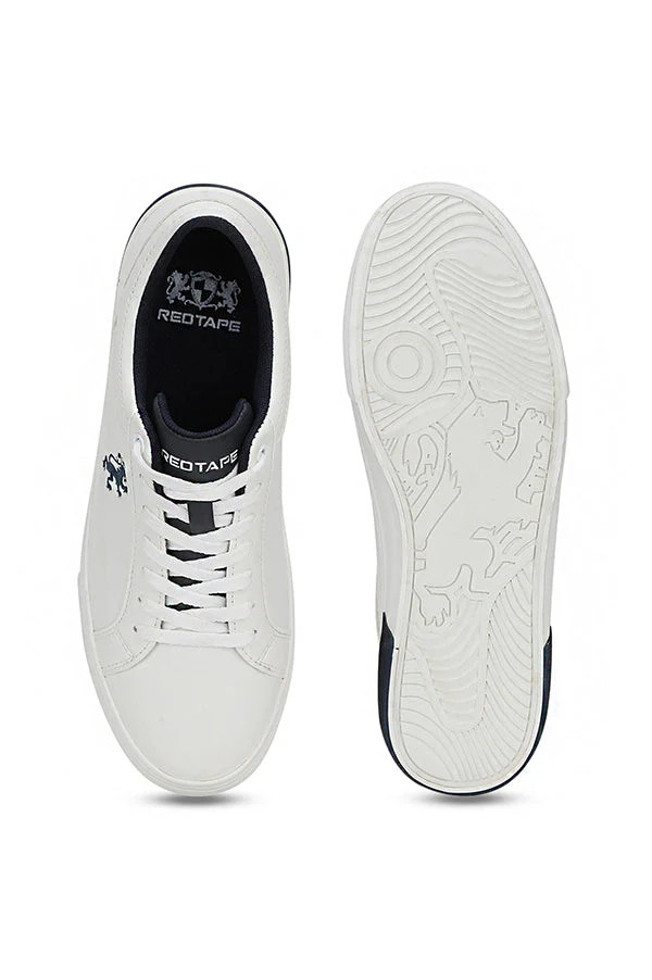 Men White Sneakers - Image 5