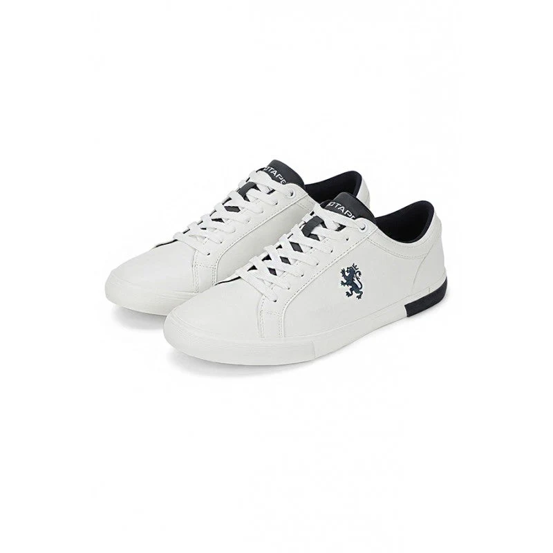 Men White Sneakers - Image 6