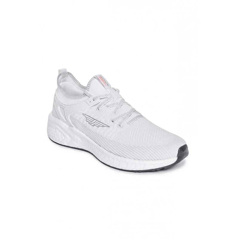 Men White Walking Shoes - Image 2