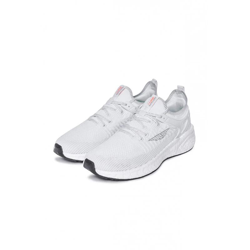 Men White Walking Shoes - Image 5