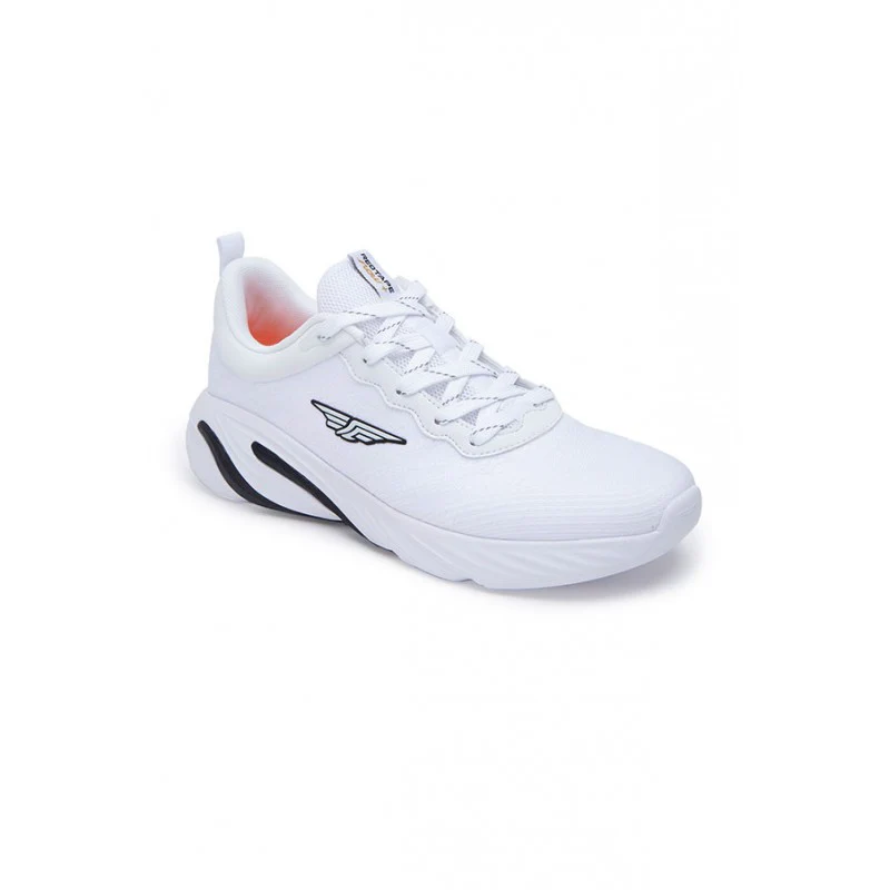 Men White Walking Shoes - Image 2