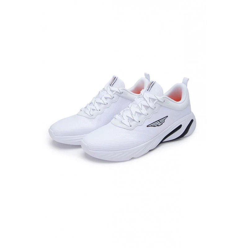 Men White Walking Shoes - Image 5