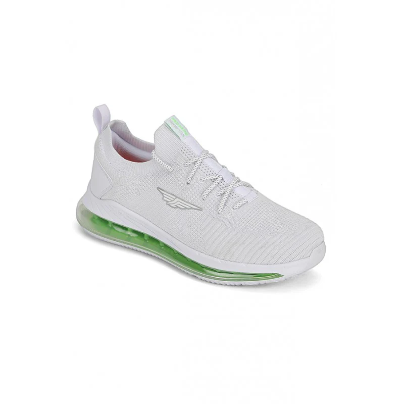 Men White Walking Shoes - Image 2