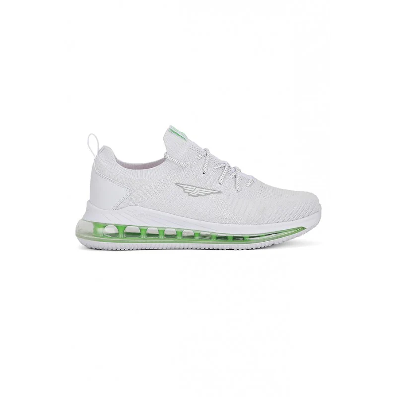 Men White Walking Shoes - Image 3