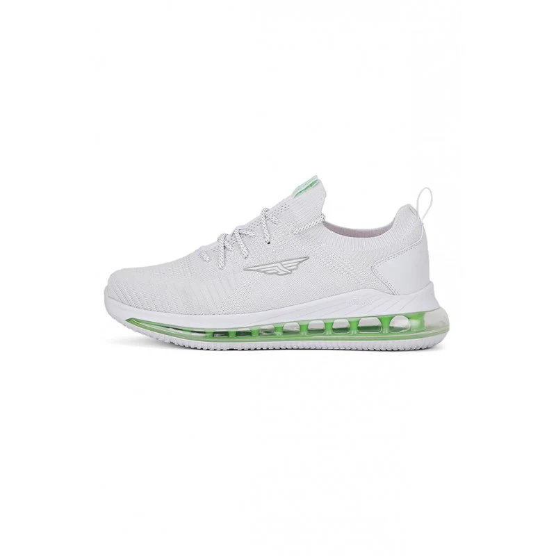 Men White Walking Shoes - Image 4