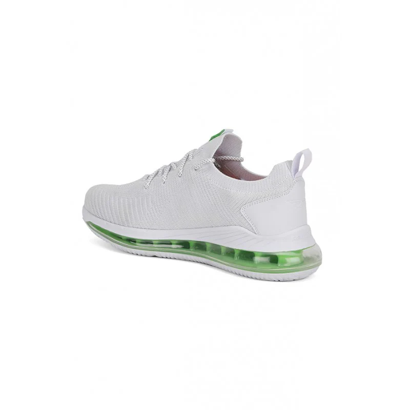 Men White Walking Shoes - Image 6