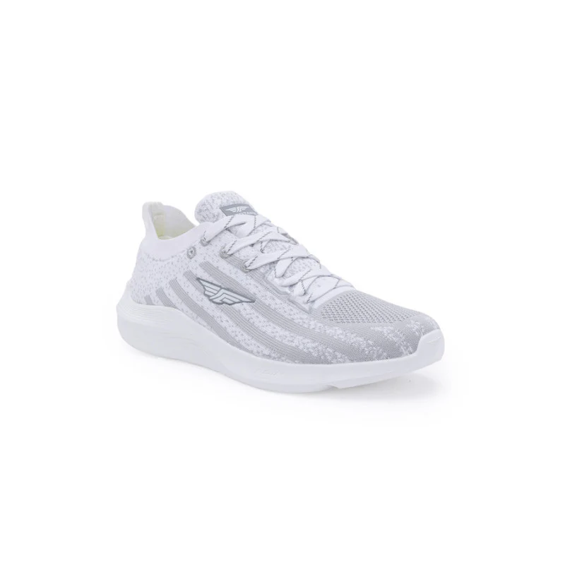 Men White Walking Shoes - Image 2