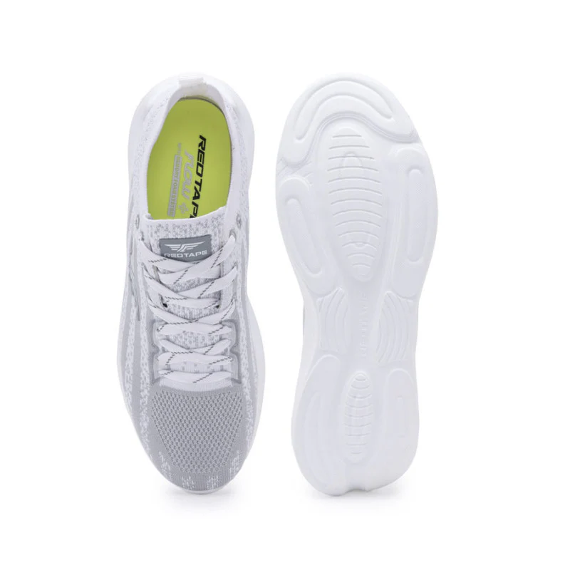 Men White Walking Shoes - Image 6