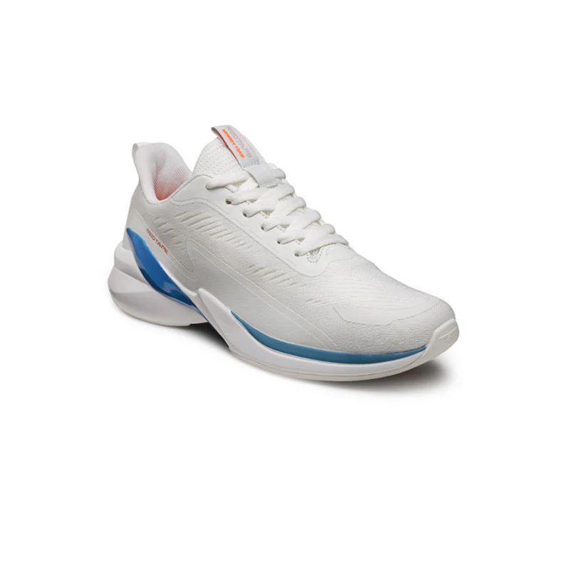 Men White Walking Shoes - Image 2
