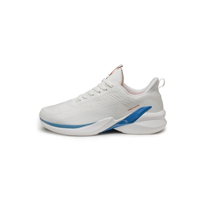 Men White Walking Shoes - Image 4