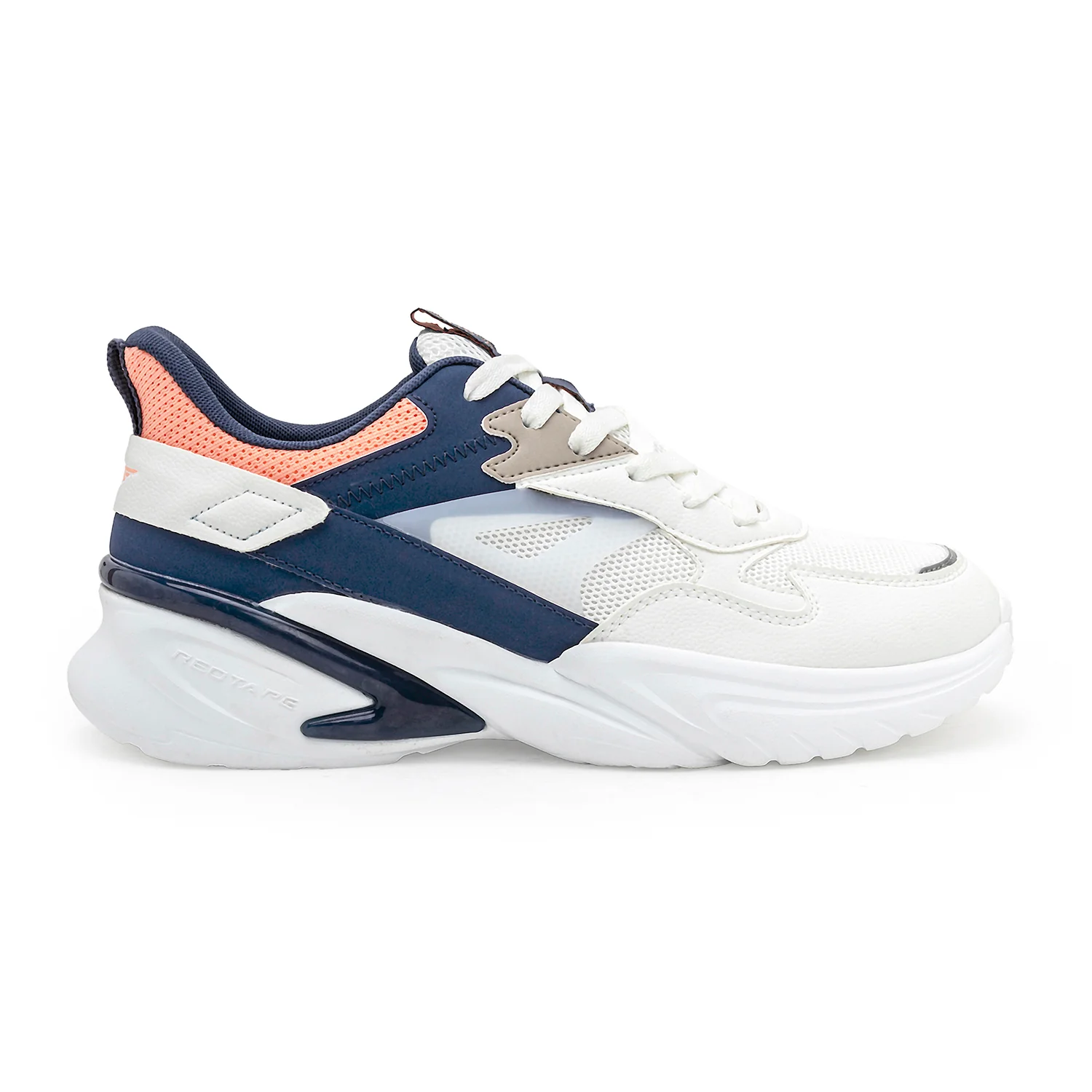 Men White Walking Shoes - Image 2