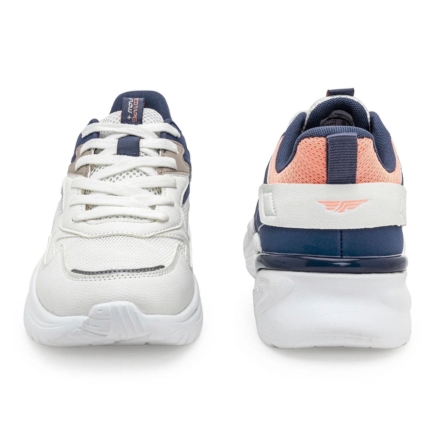 Men White Walking Shoes - Image 4