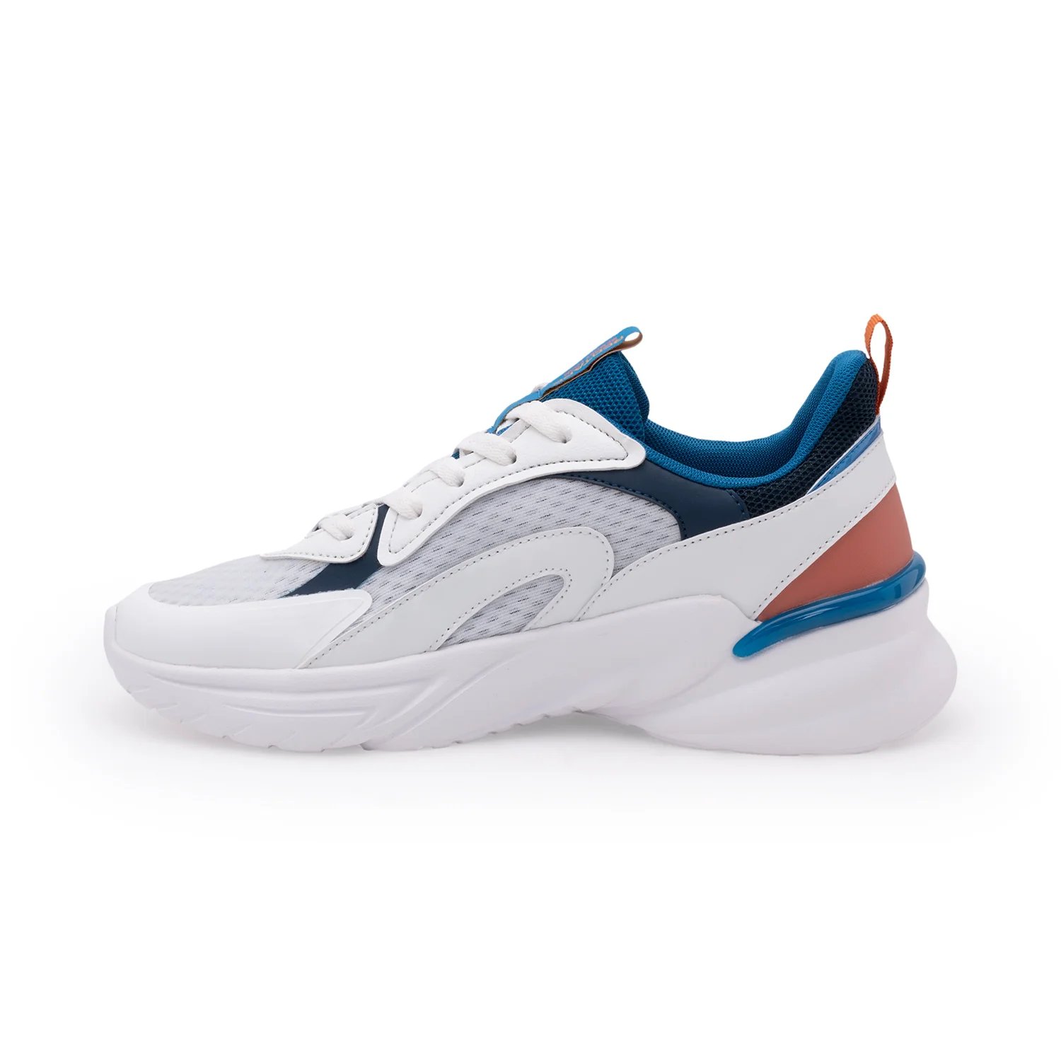 Men White Walking Shoes - Image 3