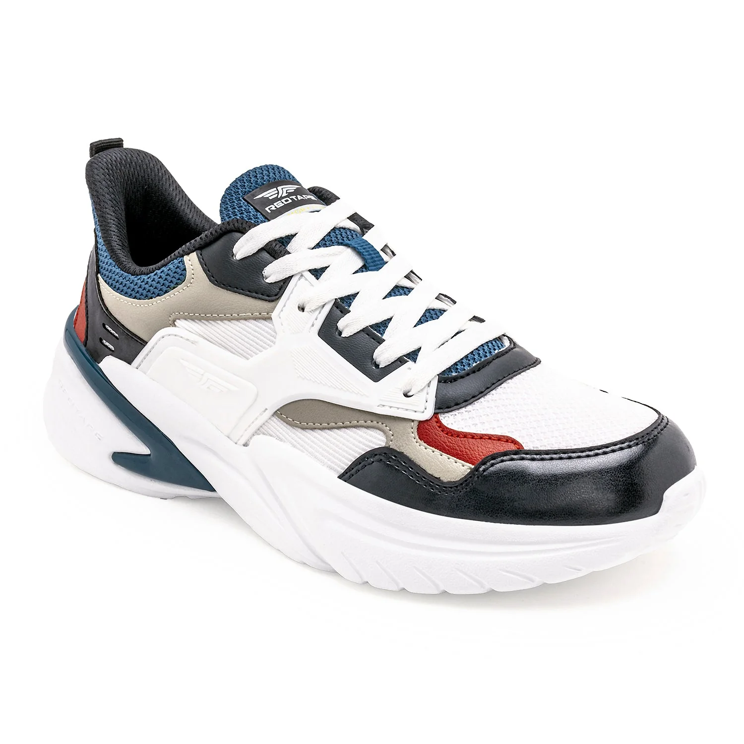 Men White Walking Shoes - Image 6