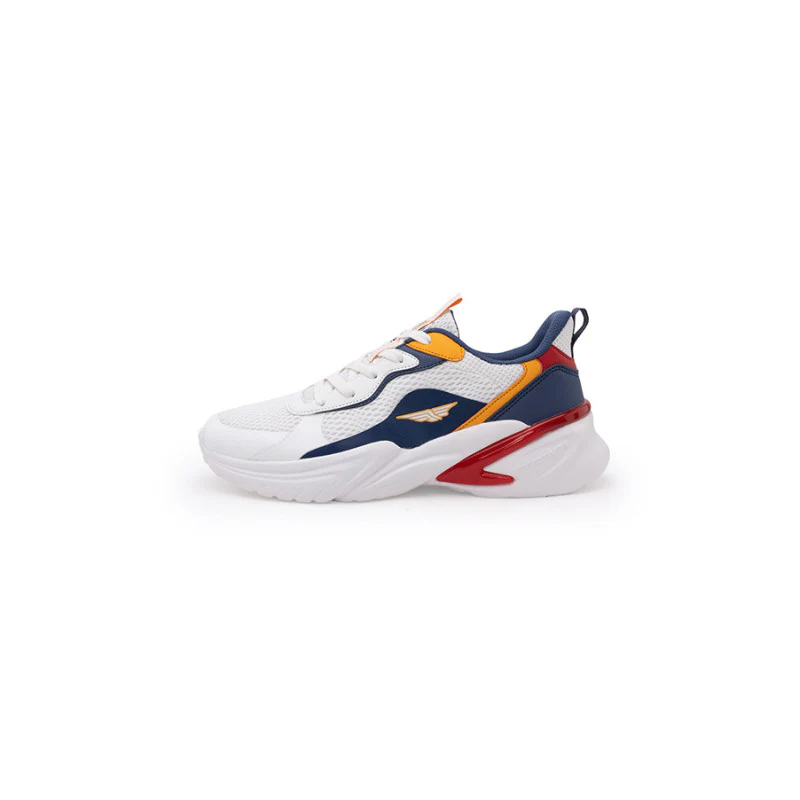 Men White Walking Shoes - Image 4