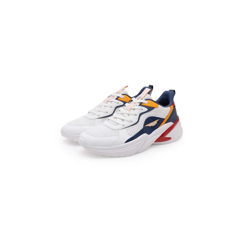 Men White Walking Shoes - Image 5
