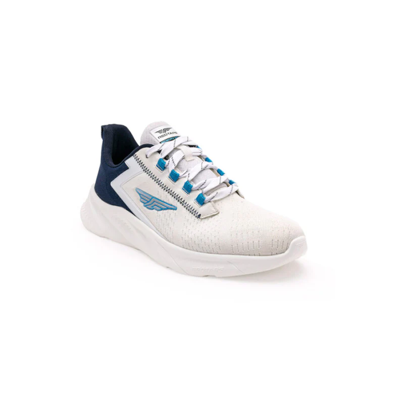 Men White Walking Shoes - Image 2