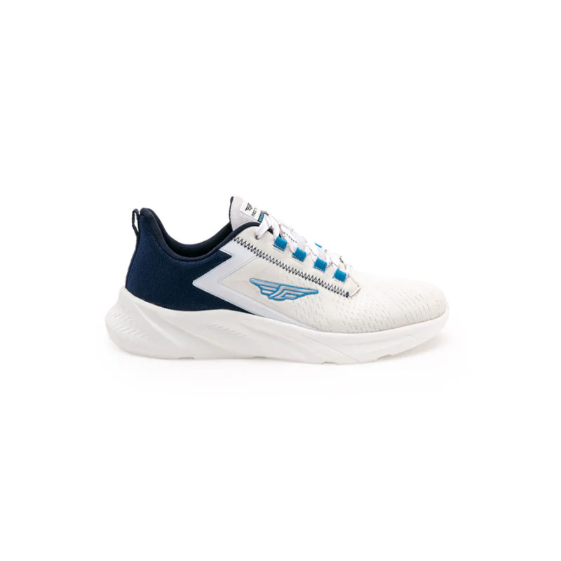 Men White Walking Shoes - Image 3