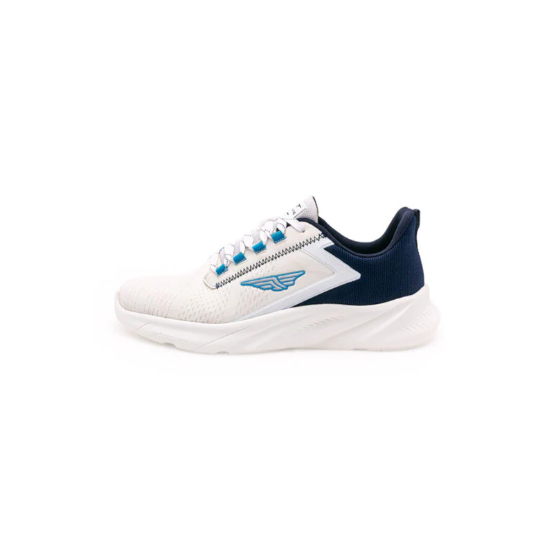 Men White Walking Shoes - Image 4