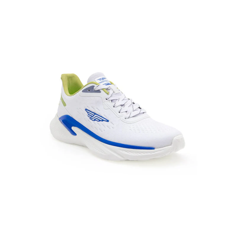 Men White Walking Shoes - Image 2