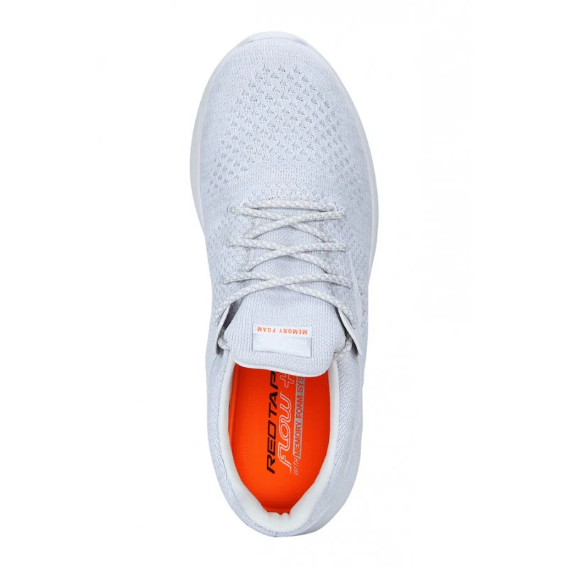 Men White Walking Shoes - Image 4