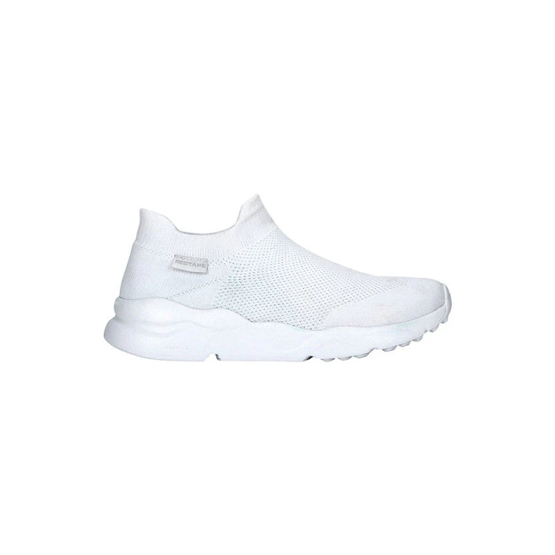 Men White Walking Shoes - Image 2