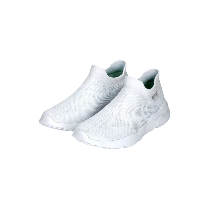 Men White Walking Shoes - Image 6